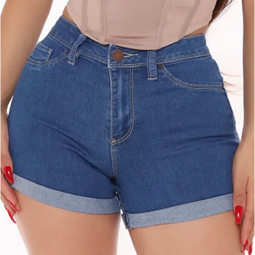 Bob Jeans Shorts from FashionNova.        Size 7/8